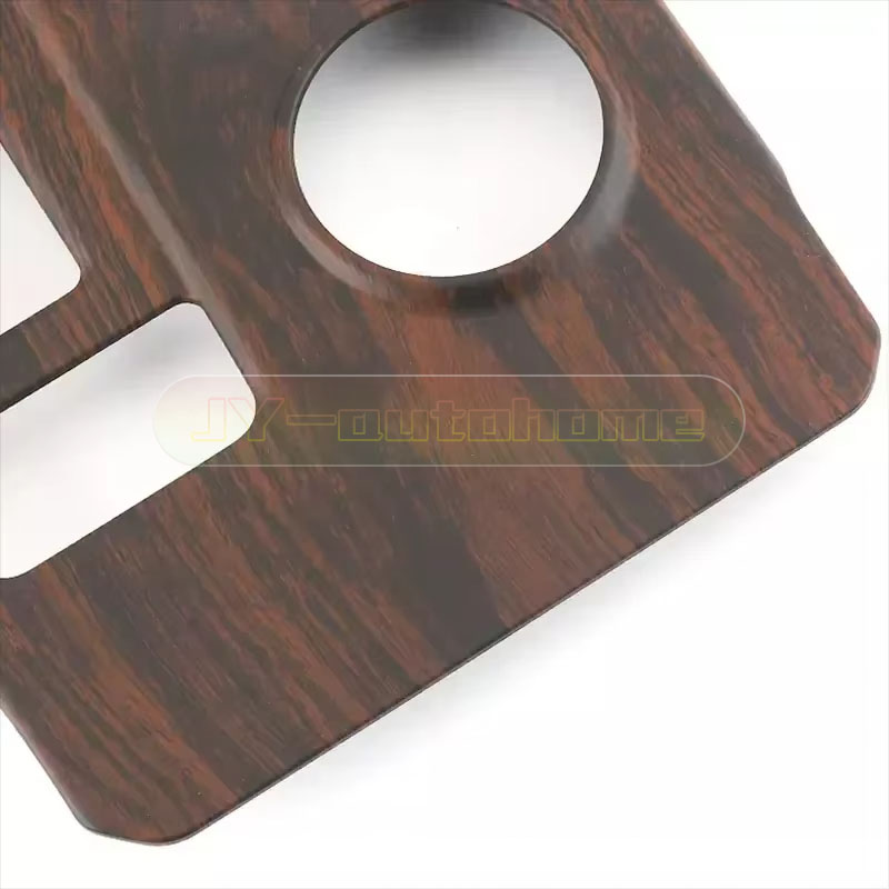 Woodworking Zone - แผงครอบคอนโซลกลางลายไม้สำหรับตกแต่งภายในรถยนต์ฟอร์ด เรนเจอร์ เอเวอเรสต์ ปี 2023 2024