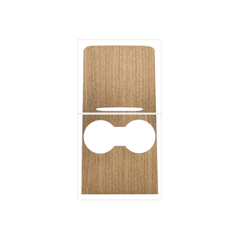 Woodworking Zone - สติกเกอร์ตกแต่งคอนโซลกลางรถยนต์เทสล่า รุ่น Y 3 ลายไม้ ABS