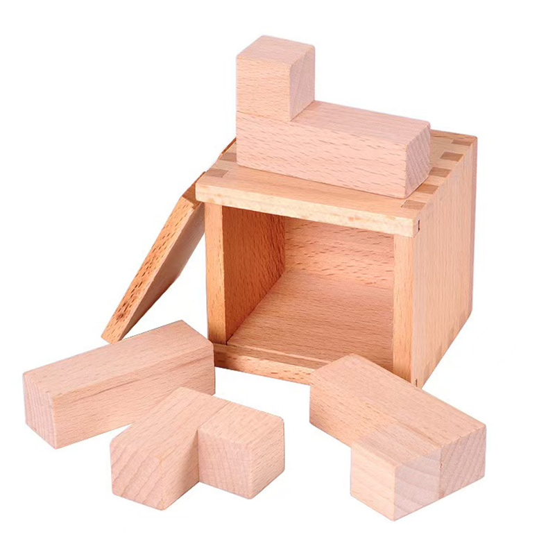 Woodworking Hobby - กล่องปริศนาไม้ Magic IQ Oblique Placement of