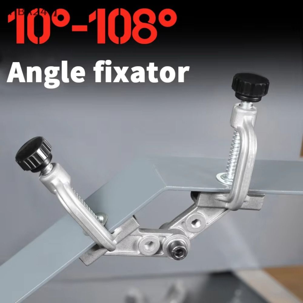Woodworking Youtube - ที่ยึดเหล็กสแตนเลสแบบมุม 90/10-180 องศา สำหรับยึดท่อเหลี่ยม งานไม้ ตัวจับยึดสำหรับงานเชื่อม