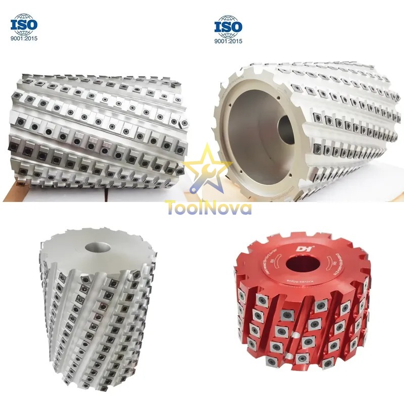 Woodworking Manufacturing - หัวตัดไม้ Dehuai รุ่นขายดีปี 2026* พร้อมใบมีดเปลี่ยน หัวตัดแบบเกลียวสำหรับงานหนักและงานเบา