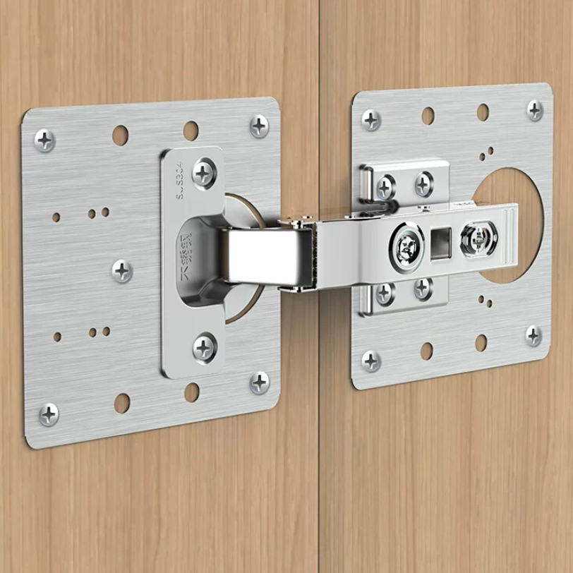 Cabinet Scraper Set - บานพับตู้1-10ชิ้นชุดซ่อมบานพับประตูสแตนเลสติดตั้งบานพับพร้อมรูสำหรับบ้านตู้ห้องครัวเฟอร์นิเจอร์