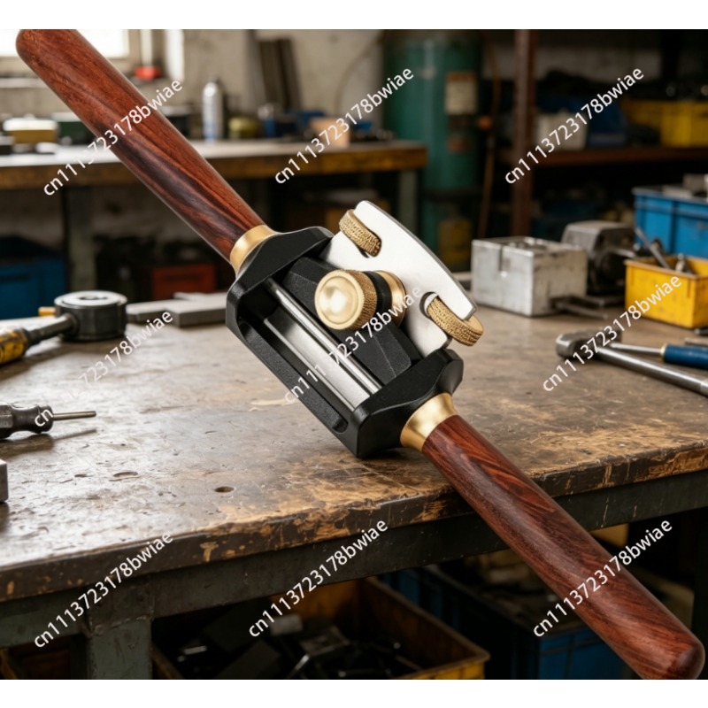 Spokeshave Flat - เครื่องไสไม้แบบมือถือ ใบมีดแบนและกลม ทำจากทองแดง สำหรับงานไม้ละเอียดและงานทำอุปกรณ์เสริม