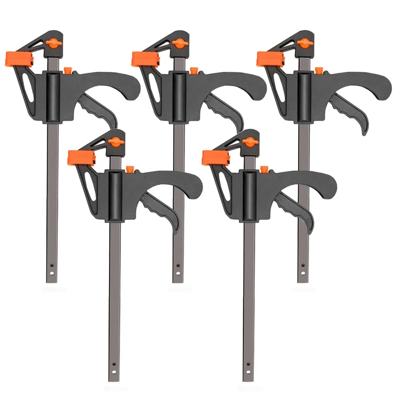 Woodworking Z Clips - 4 นิ้ว Quick Ratchet F Clamp
