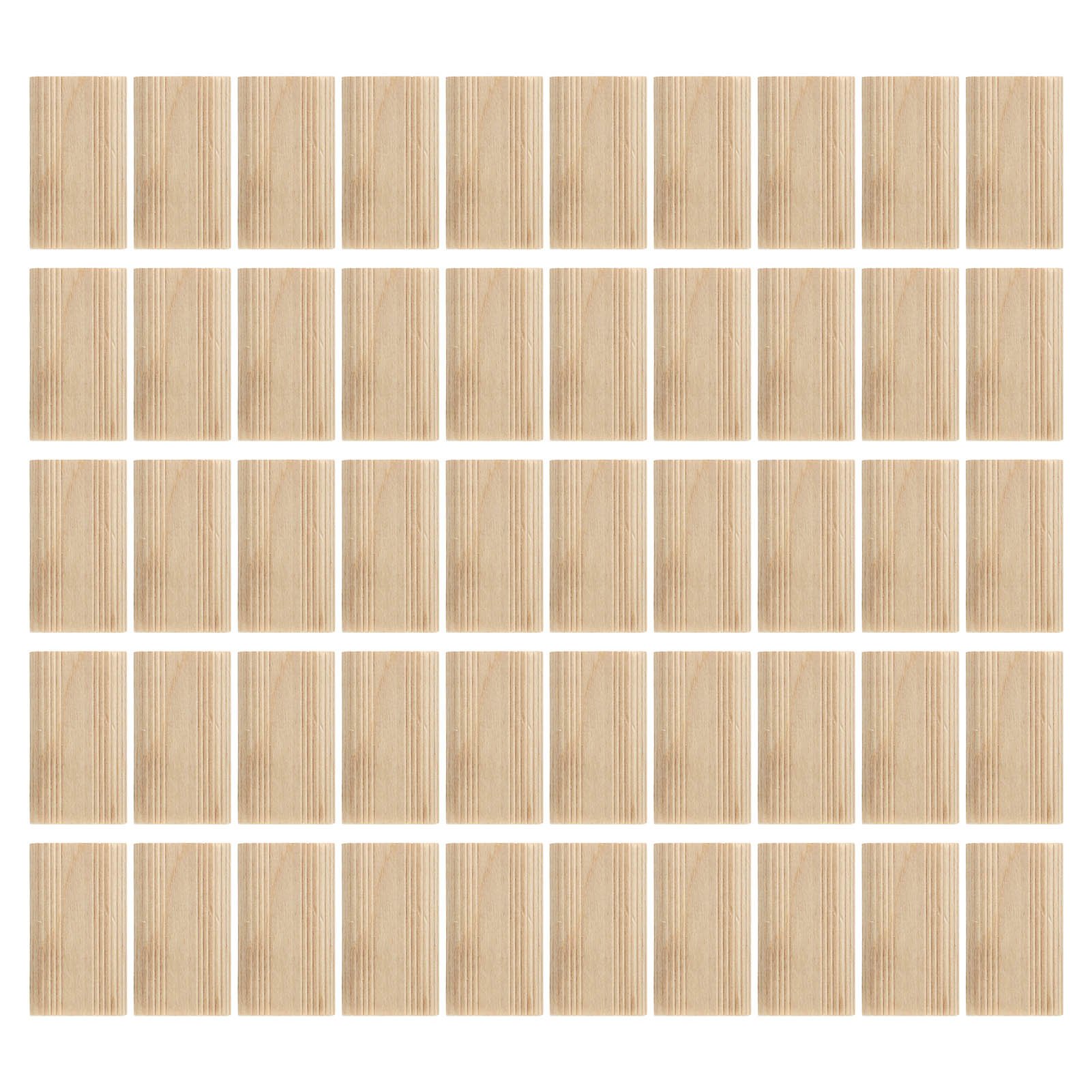 Woodworking Domino - เดือยไม้บีช 50 ชิ้น ขนาด 8x40 มม.