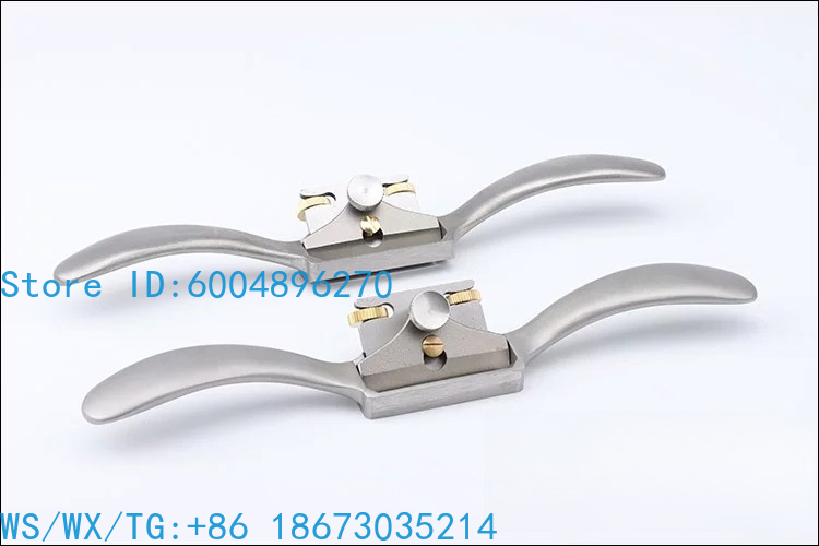 เครื่องไสไม้ฐานกลมแบนทำจากเหล็ - Spokeshave Flat บทวิจารณ์และราคา