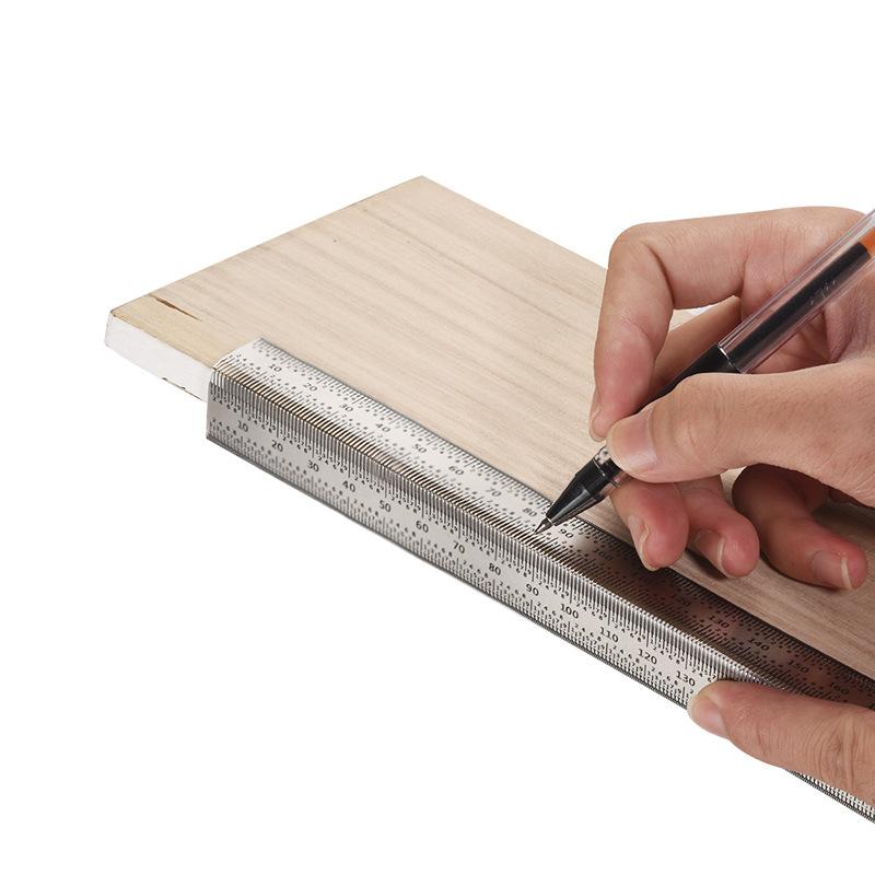 ไม้บรรทัดวัดรูแบบตัวทีความแม่น - Woodworking Hobby บทวิจารณ์และราคา
