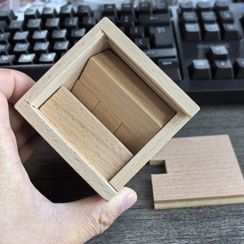 กล่องปริศนาไม้ Magic IQ Obliqu - Woodworking Hobby บทวิจารณ์และราคา