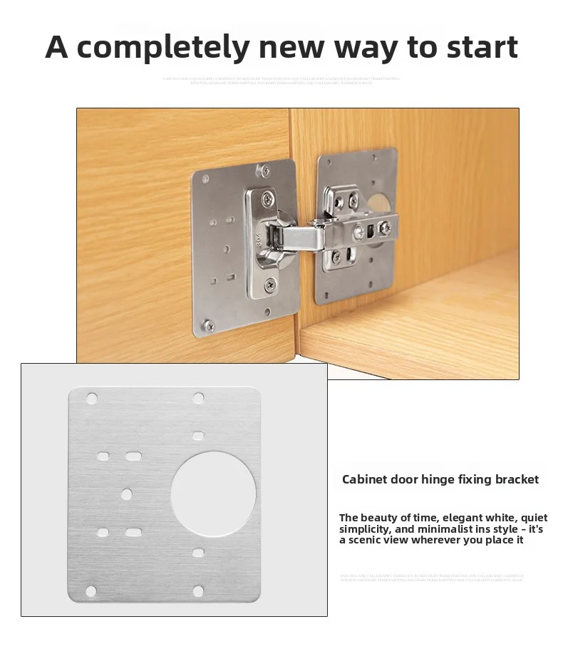ชุดซ่อมบานพับตู้ แผ่นยึดบานพับ - Cabinet Scraper Set บทวิจารณ์และราคา