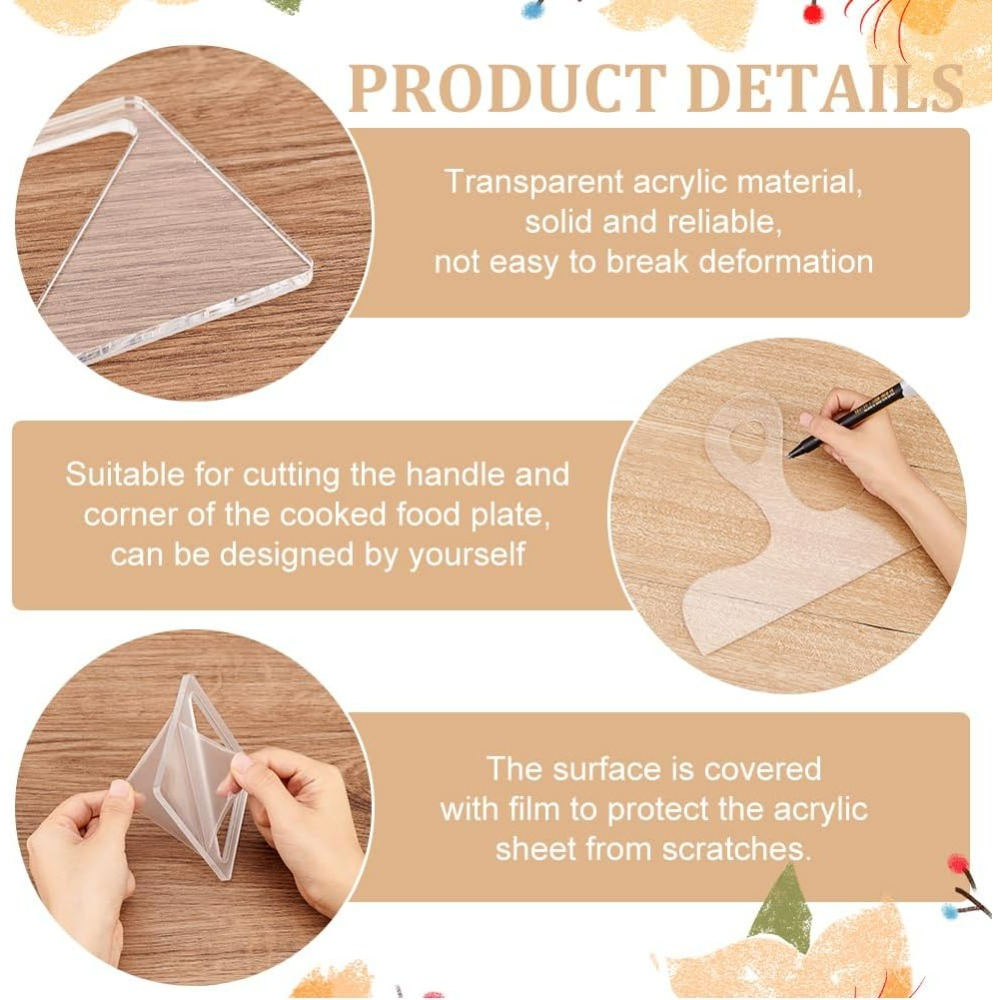 ชุดแม่แบบชาร์กูเตอรี 7 ชิ้น พร - Woodworking Company บทวิจารณ์และราคา