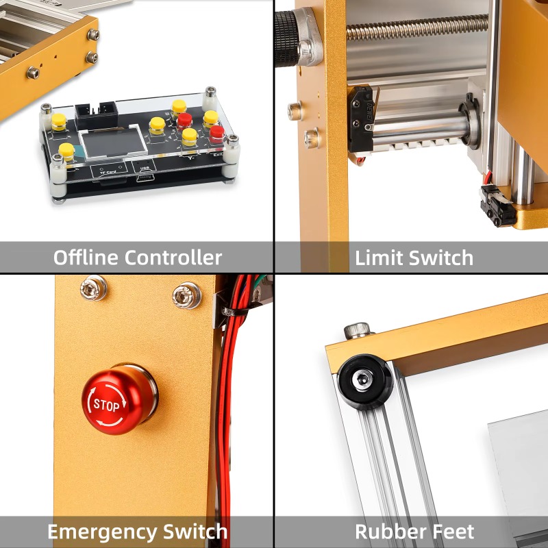 เครื่องแกะสลัก CNC ขนาดเล็กแบบ - Woodworking Images Free บทวิจารณ์และราคา