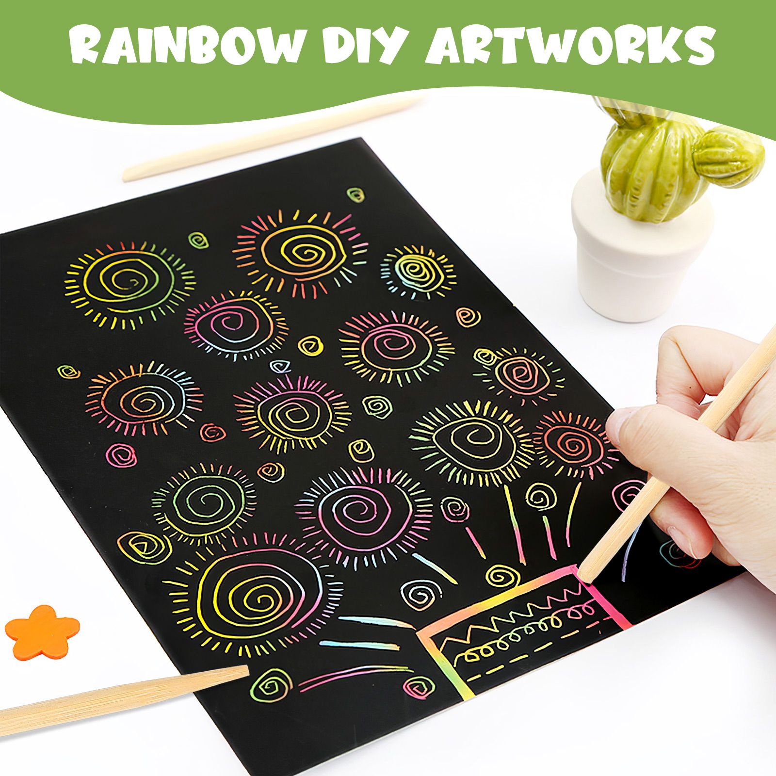 30 ชิ้นไม้ภาพวาดไม้ไผ่ปากกา Wa - Woodworking For Kids บทวิจารณ์และราคา