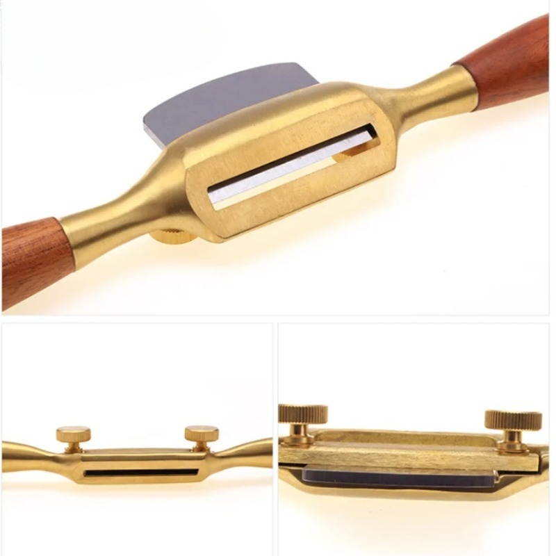เครื่องมือขัดเงาแบบแบนสีบรอนซ์ - Spokeshave Flat บทวิจารณ์และราคา