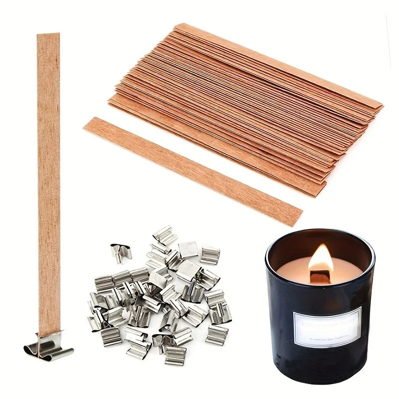30pcs คุณภาพสูงไม้เทียน Wick พ - Woodworking Z Clips บทวิจารณ์และราคา