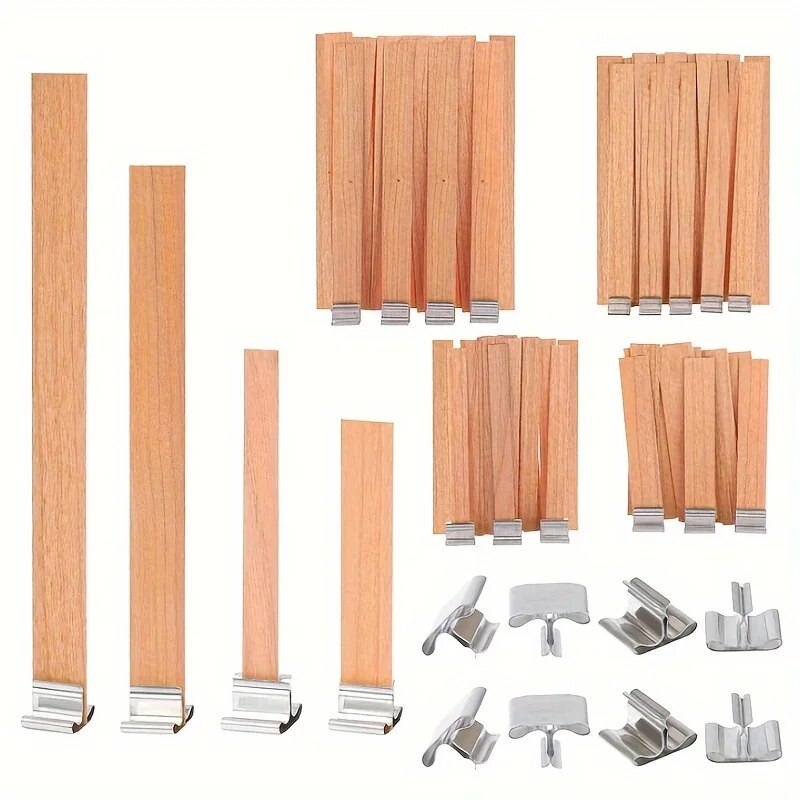 30pcs คุณภาพสูงไม้เทียน Wick พ - Woodworking Z Clips บทวิจารณ์และราคา
