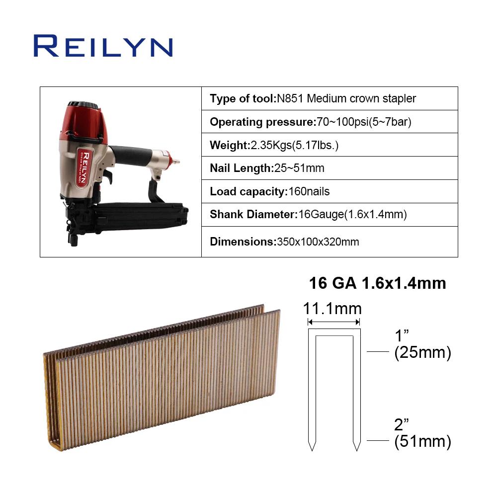 เครื่องเย็บตะปูลมขนาด 16Ga 7/1 - Woodworking Manufacturing บทวิจารณ์และราคา