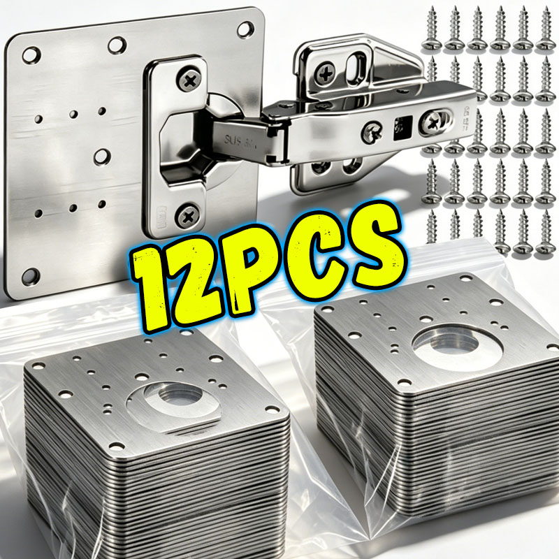 ชุดแผ่นซ่อมบานพับประตูตู้ สแตน - Cabinet Scraper Set บทวิจารณ์และราคา