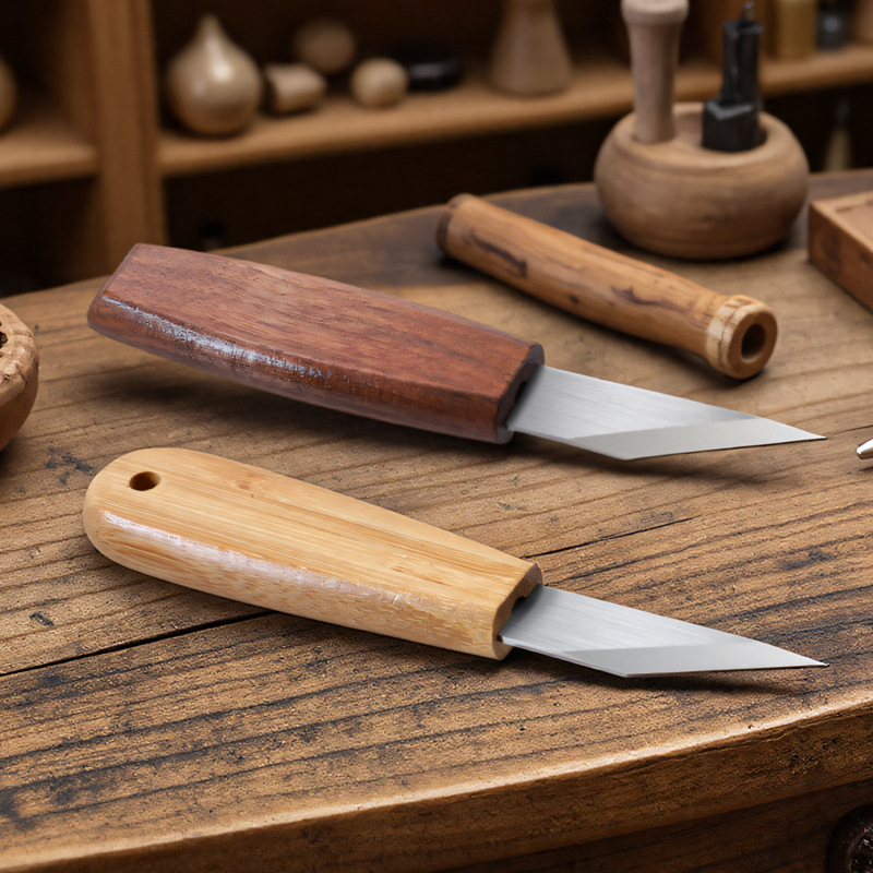 มีดแกะสลักงานฝีมือ ใบมีด CRV ป - Woodworking Manufacturing บทวิจารณ์และราคา