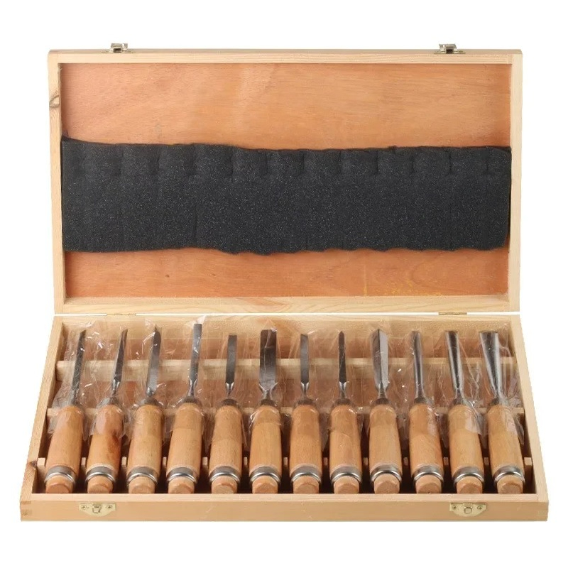 ชุดสิ่วแกะสลักไม้ 12 ชิ้น สำหร - Woodworking Manufacturing บทวิจารณ์และราคา