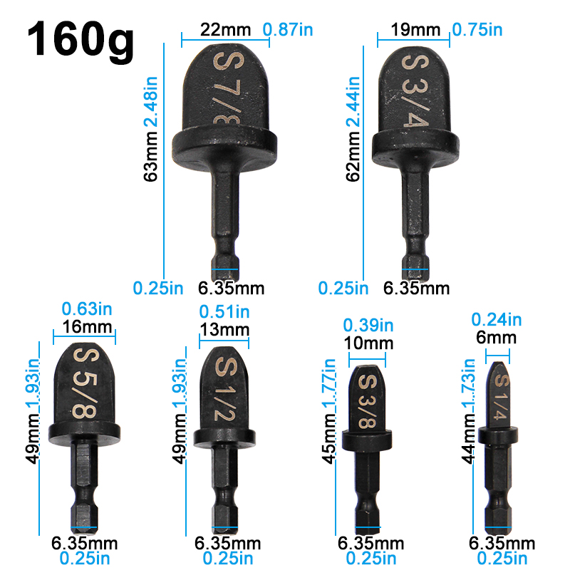 6 PC ท่อทองแดง Hole Expander ไ - Woodworking Youtube บทวิจารณ์และราคา