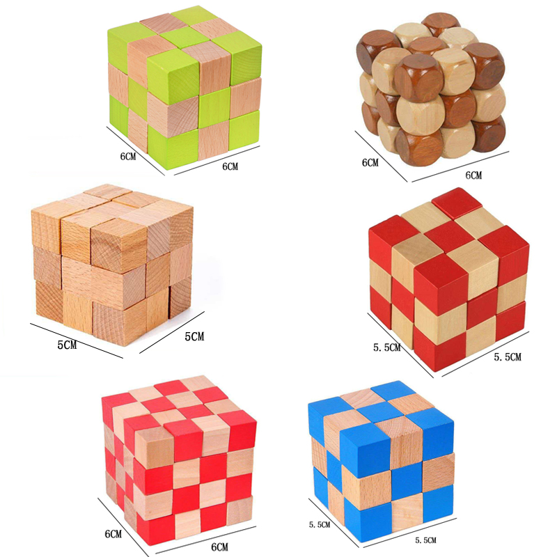 เกมฝึกสมองไม้รูปทรงลูกบาศก์สี่ - Woodworking Hobby บทวิจารณ์และราคา