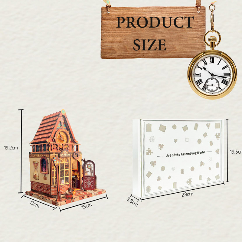 บ้านตุ๊กตาไม้แบบใหม่ รุ่น Time - Woodworking For Kids บทวิจารณ์และราคา