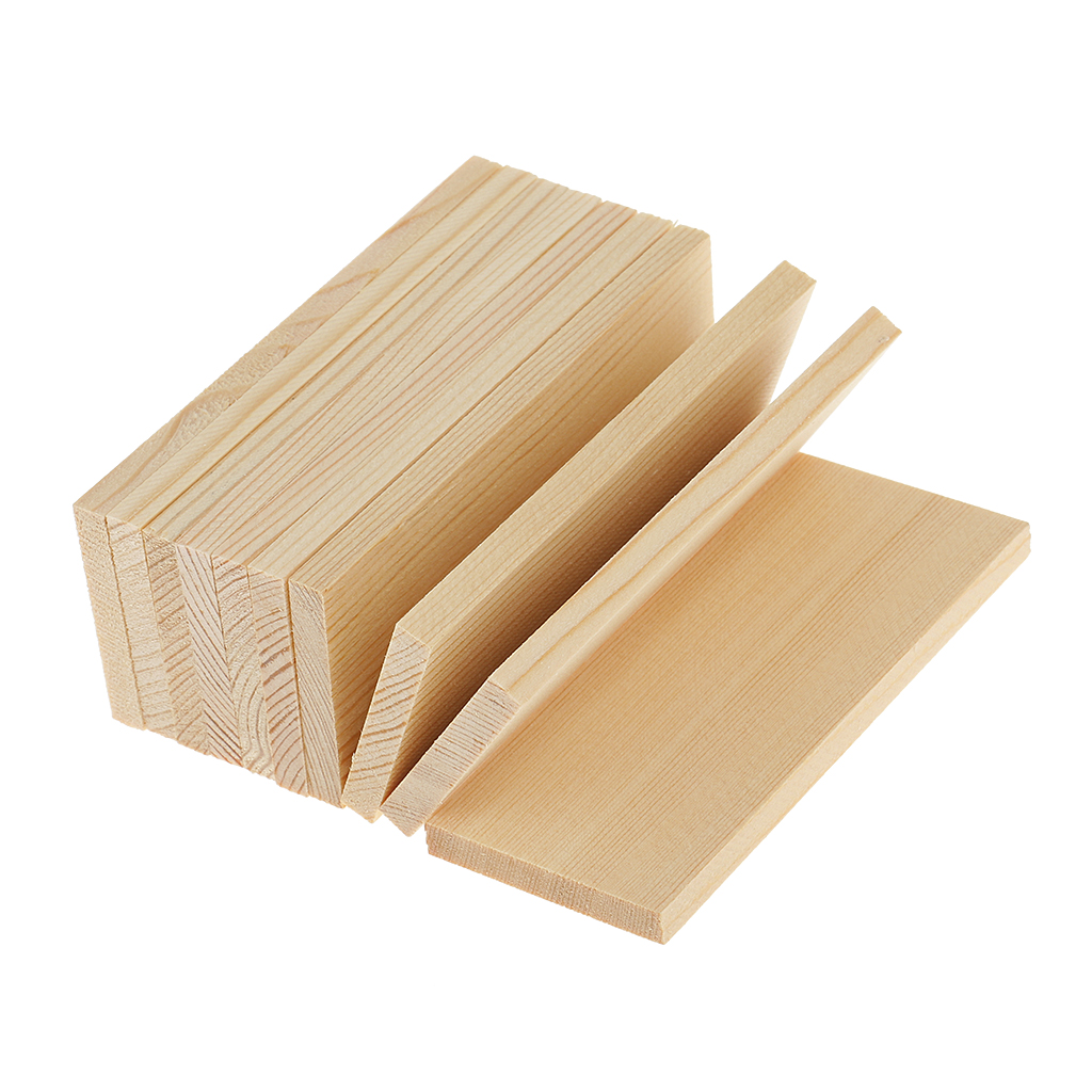 10 ชิ้นธรรมชาติไม้สี่เหลี่ยมผื - Woodworking Zone บทวิจารณ์และราคา