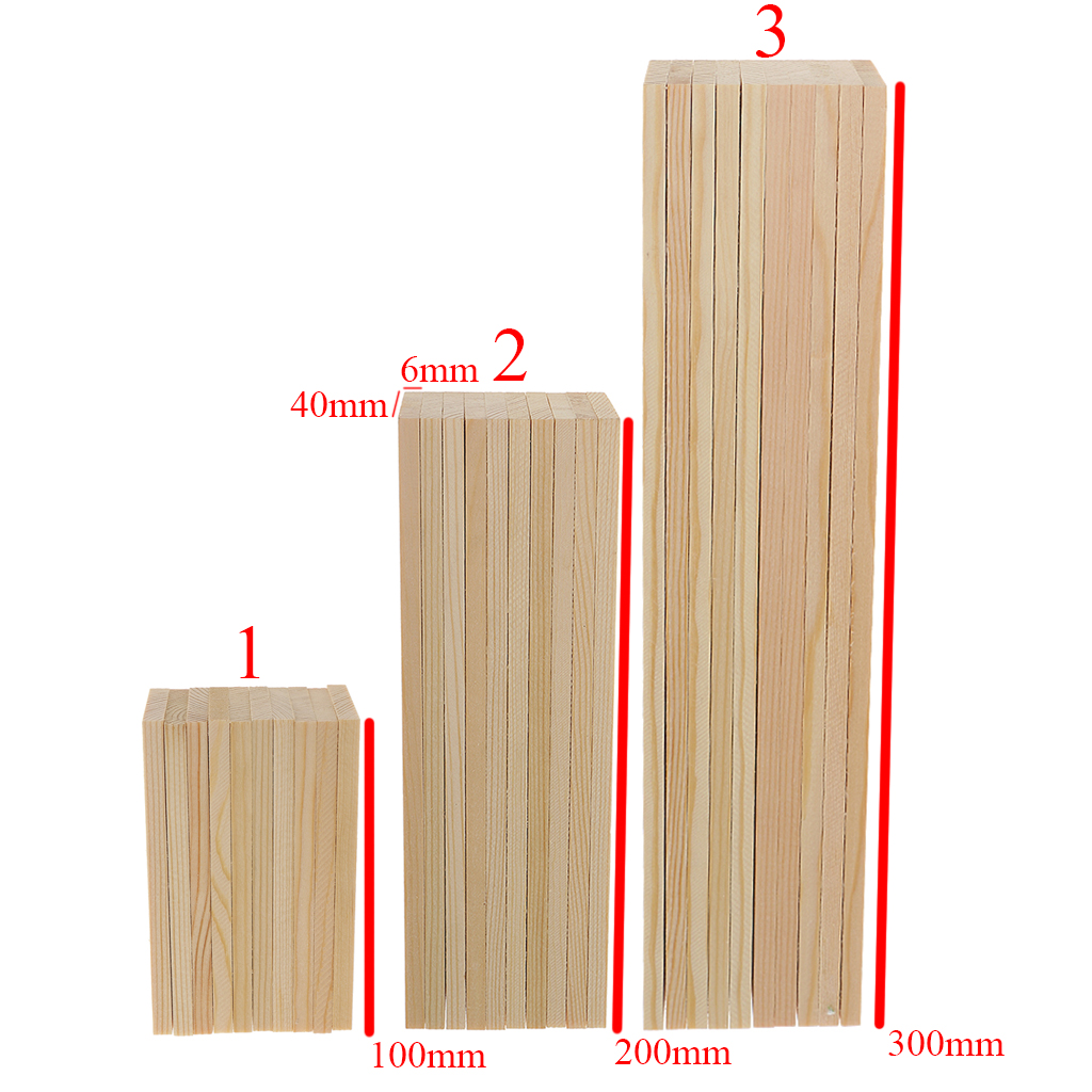 10 ชิ้นธรรมชาติไม้สี่เหลี่ยมผื - Woodworking Zone บทวิจารณ์และราคา