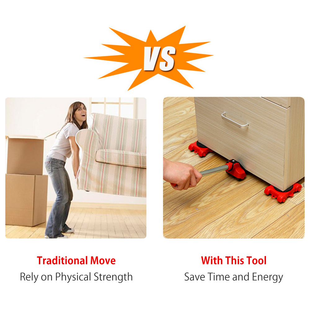 ใหม่ Heavy Duty Furniture Lift - Cabinet Scraper Set บทวิจารณ์และราคา