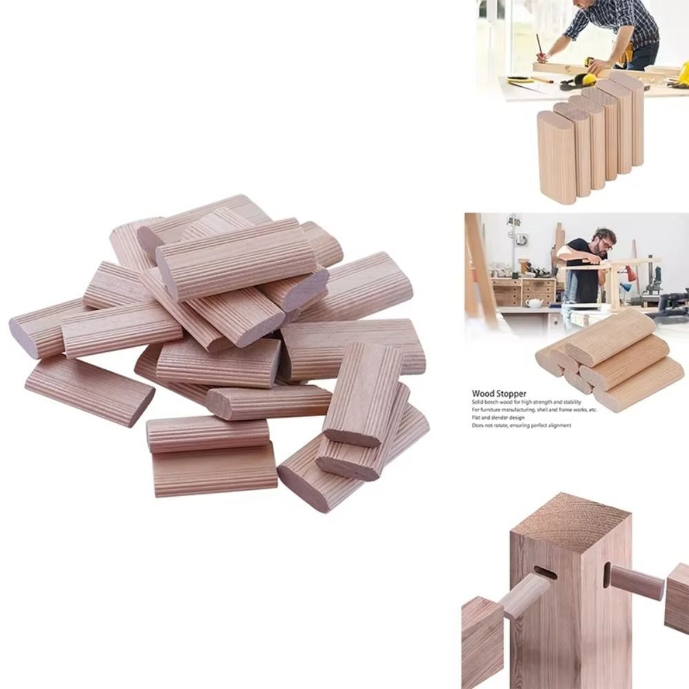 50/100Pcs Beech ไม้ Domino Ten - Woodworking Domino บทวิจารณ์และราคา