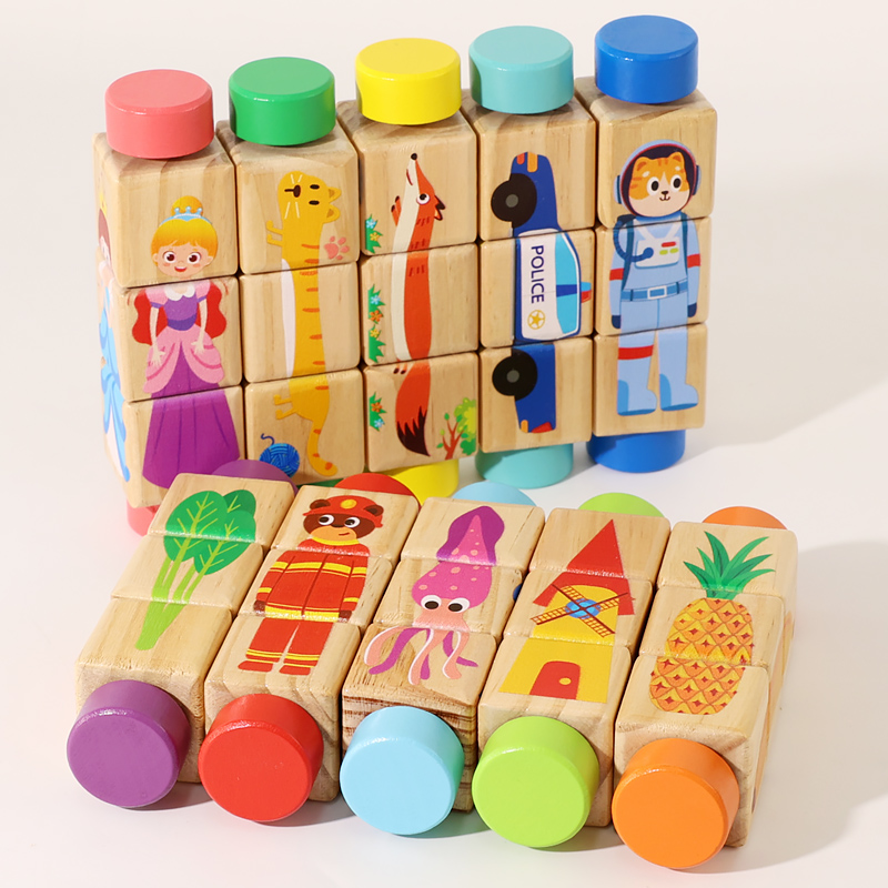 ของเล่นไม้หมุนรูปสัตว์ 1 ชิ้น  - Woodworking For Kids บทวิจารณ์และราคา