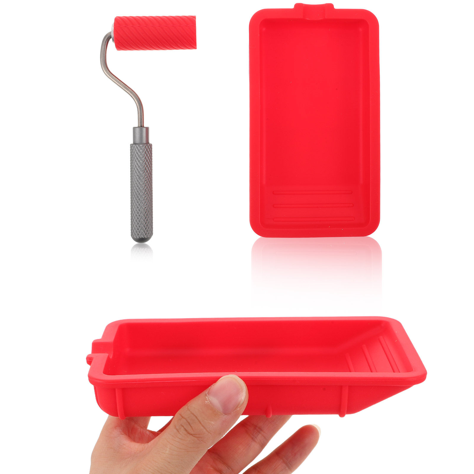 ชุดแปรงซิลิโคนกันติด 1 ชุด พร้ - Woodworking Glue Roller บทวิจารณ์และราคา