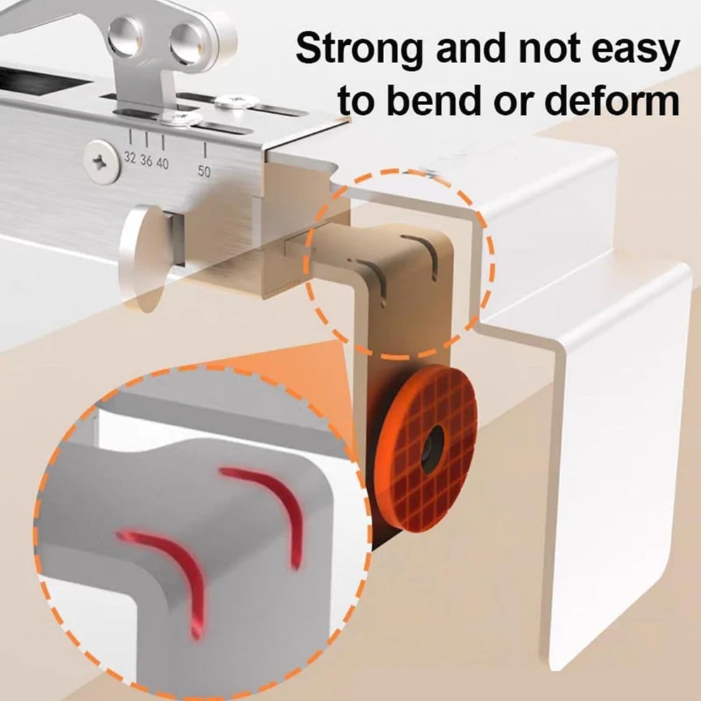 Quick-ติดตั้งลิ้นชักด้านหน้ากา - Woodworking Z Clips บทวิจารณ์และราคา