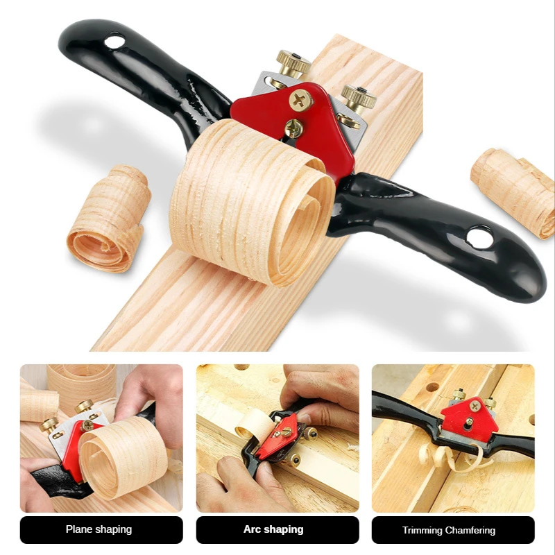 เครื่องไสไม้แบบมือหมุน ฐานแบนป - Spokeshave Flat บทวิจารณ์และราคา