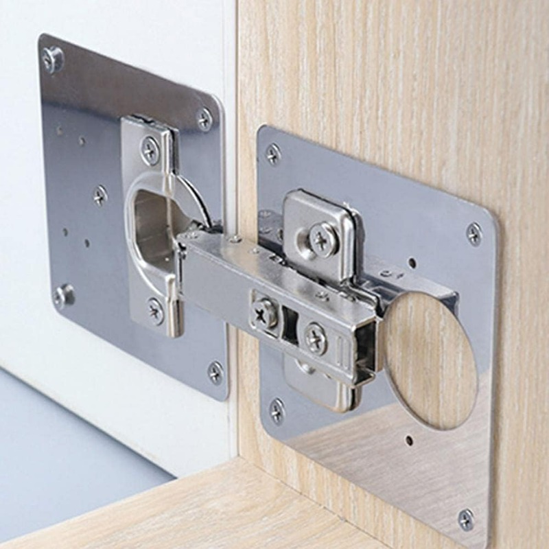 แผ่นซ่อมบานพับประตูตู้ แผ่นยึด - Cabinet Scraper Set บทวิจารณ์และราคา