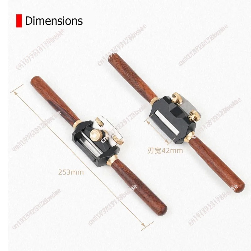เครื่องไสไม้แบบมือถือ ใบมีดแบน - Spokeshave Flat บทวิจารณ์และราคา