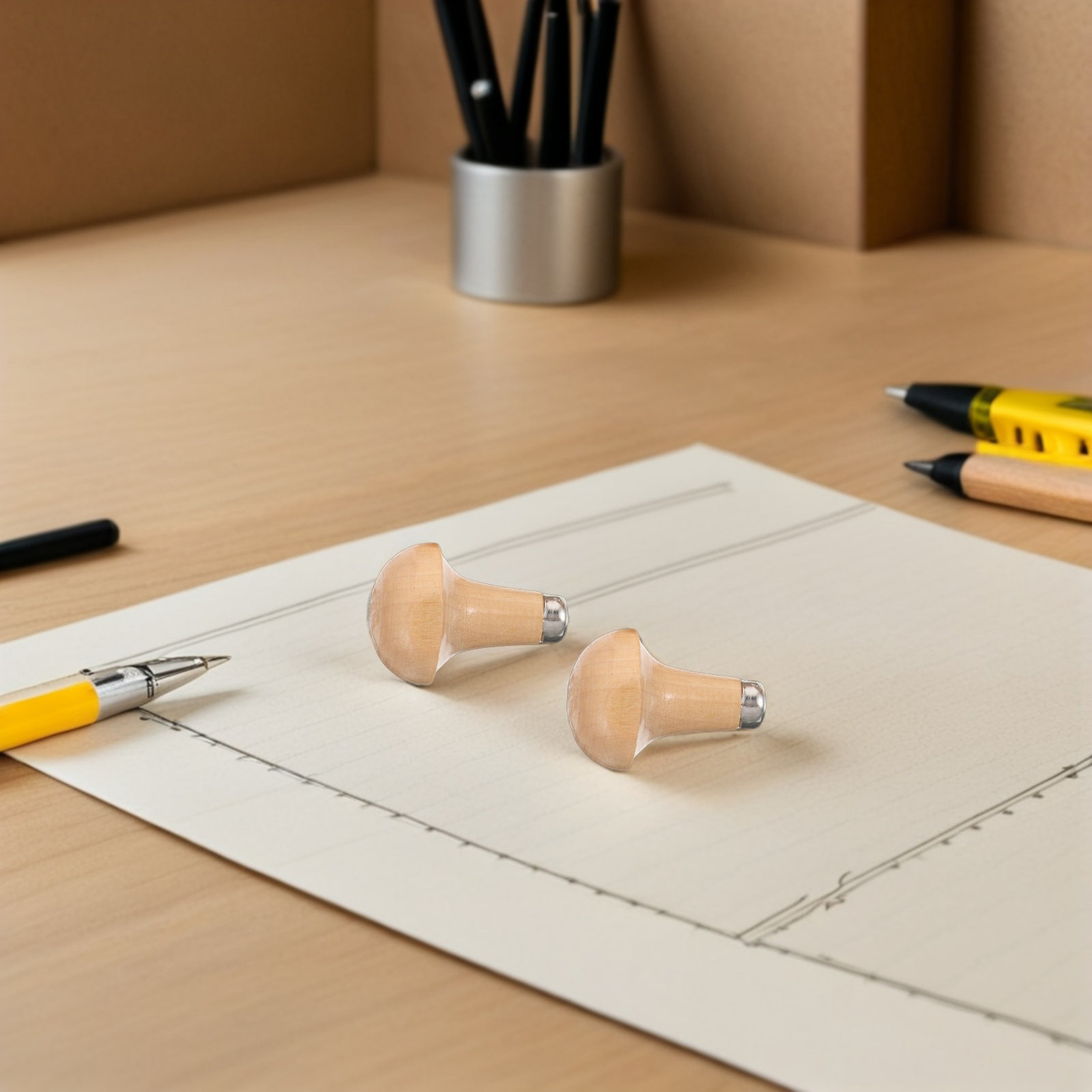 ด้ามจับเครื่องมือแกะสลักไม้ 4  - Woodworking File บทวิจารณ์และราคา