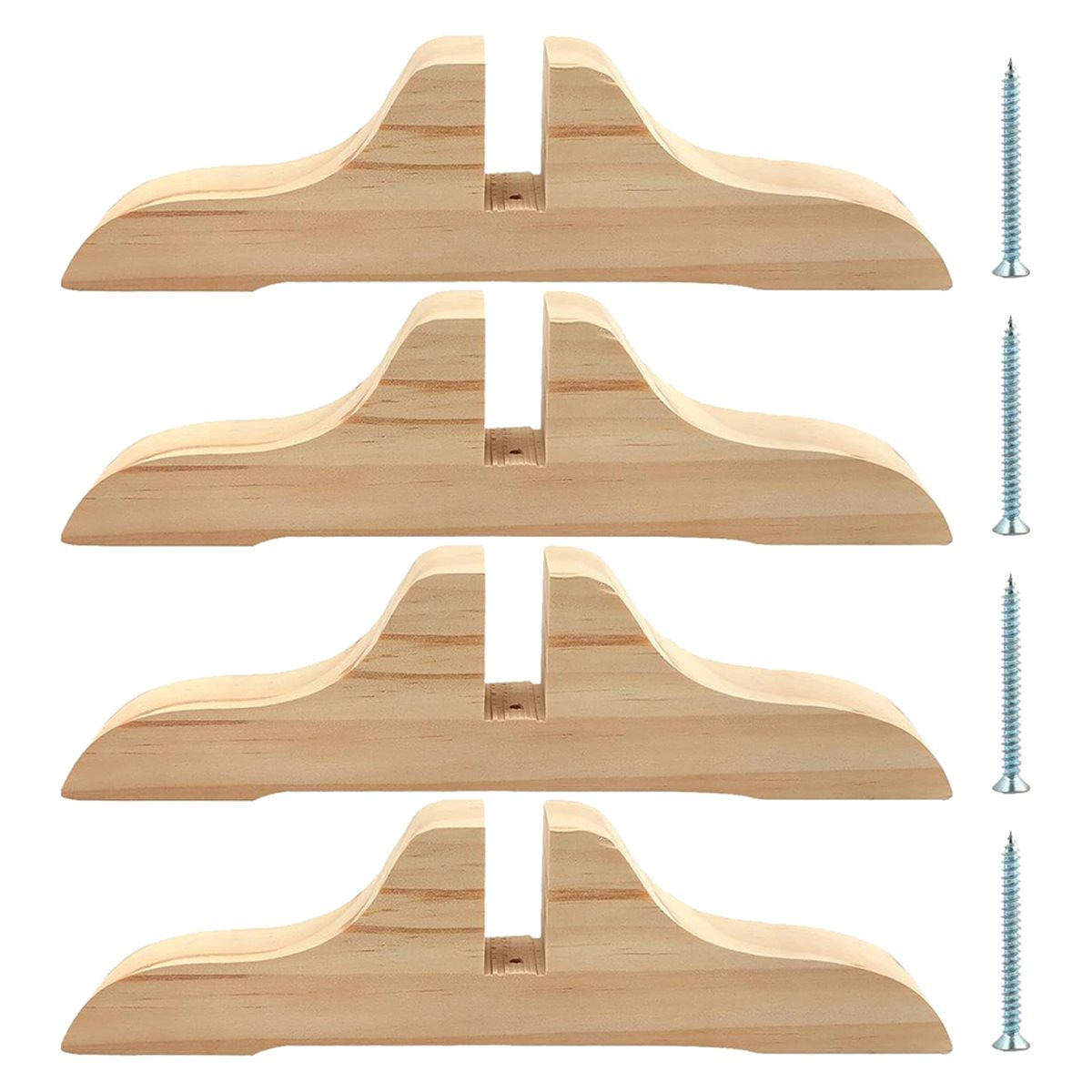PHONE&GEAR ฉากกั้นห้องไม้ 4 ชิ - Woodworking Manufacturing บทวิจารณ์และราคา