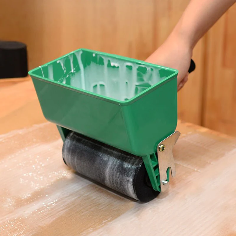 เครื่องทากาวแบบมือหมุน แปรงทาก - Woodworking Glue Roller บทวิจารณ์และราคา