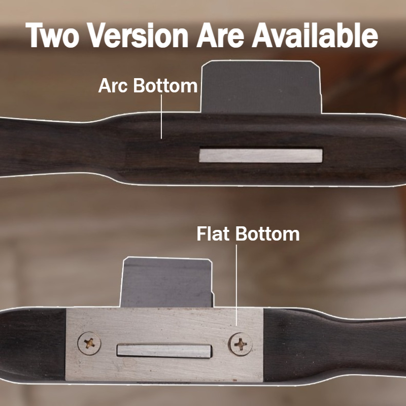 เครื่องไสไม้แบบมีด้ามจับไม้แบน - Spokeshave Flat บทวิจารณ์และราคา