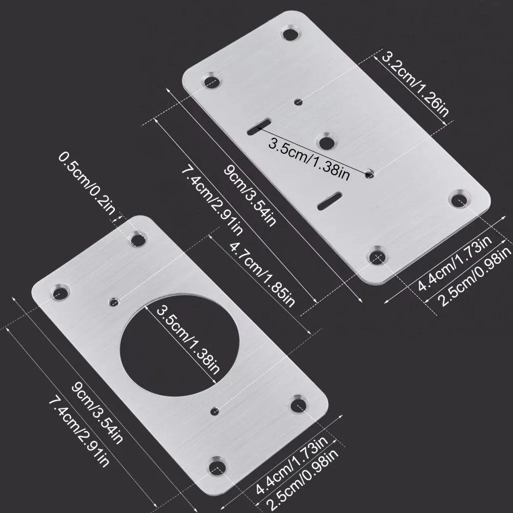 ชุดแผ่นซ่อมบานพับตู้ 4/10 ชิ้น - Cabinet Scraper Set บทวิจารณ์และราคา