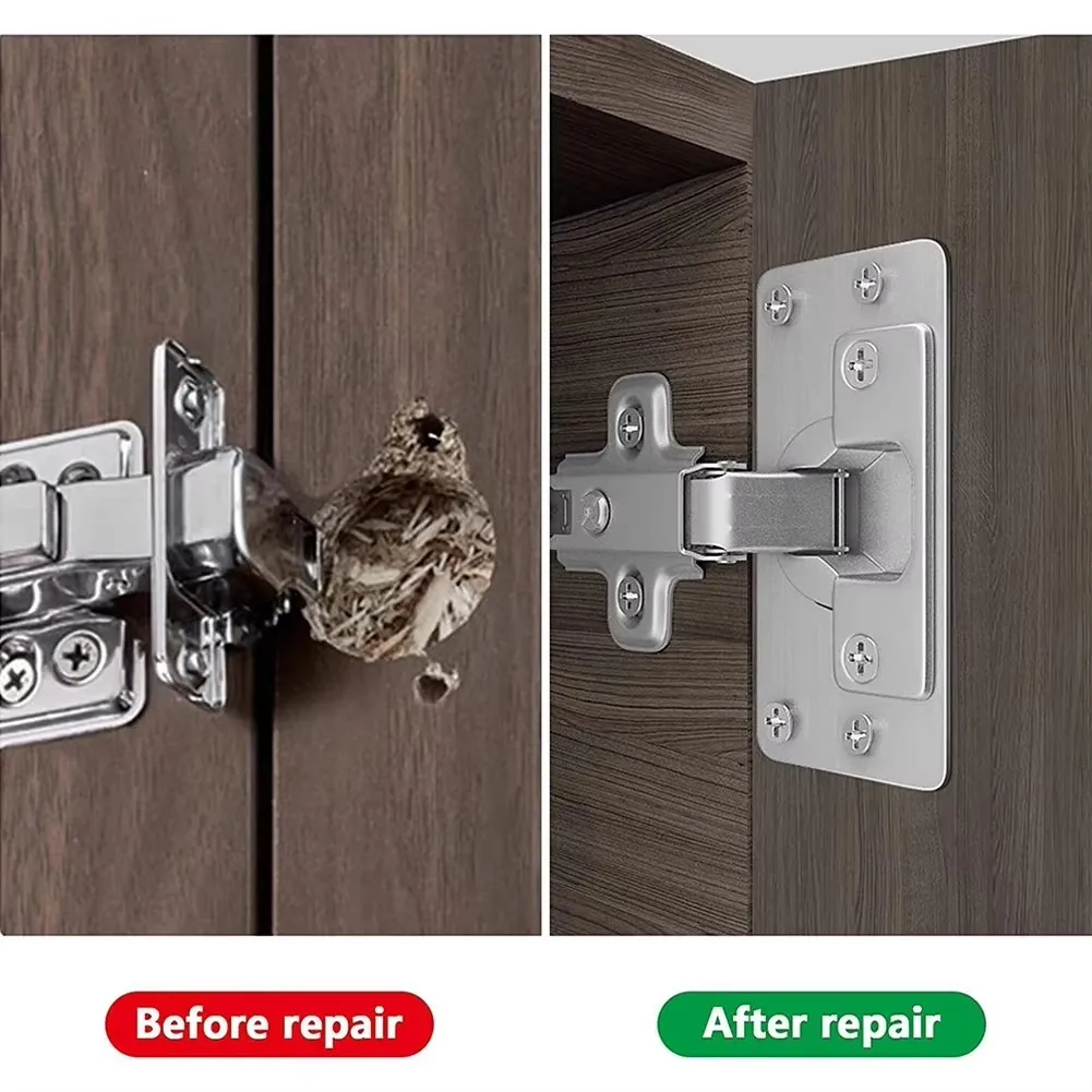 ชุดแผ่นซ่อมบานพับตู้ 4/10 ชิ้น - Cabinet Scraper Set บทวิจารณ์และราคา