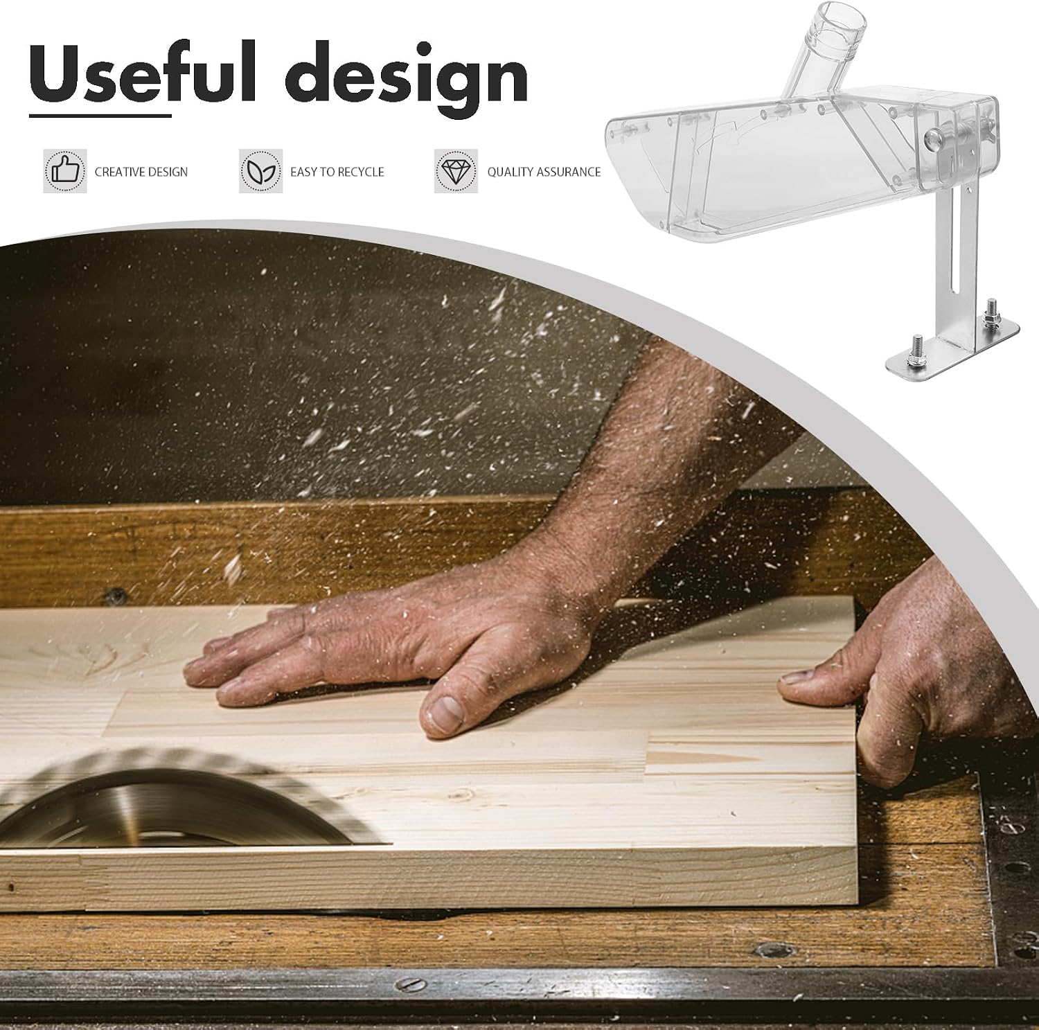 ฝาครอบป้องกันเครื่องเลื่อยวงเด - Woodworking Company บทวิจารณ์และราคา