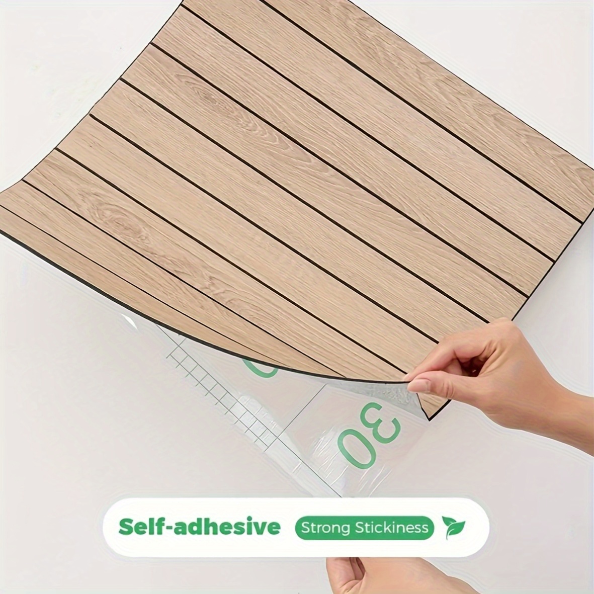 สติกเกอร์ติดผนัง/เพดานลายไม้ 3 - Woodworking Zone บทวิจารณ์และราคา