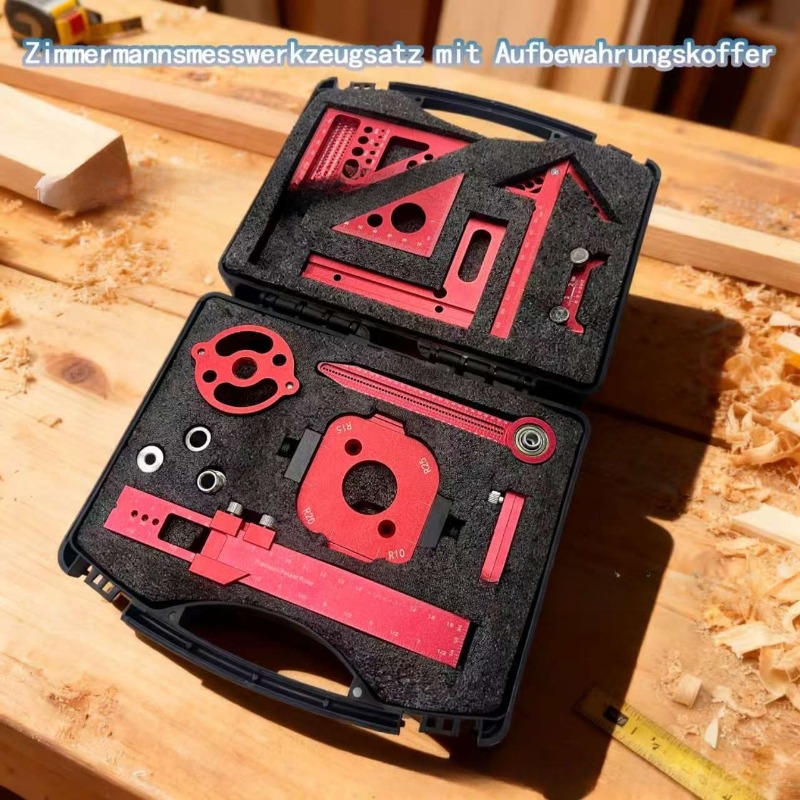 ชุดเครื่องมือวัดงานไม้พร้อมกล่ - Woodworking Free Plans บทวิจารณ์และราคา