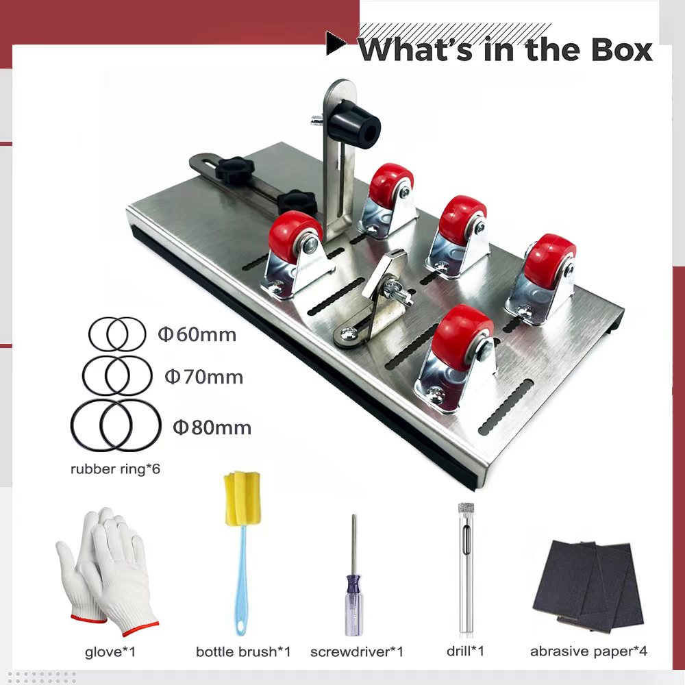 DIY เครื่องตัดขวดแก้วปรับขนาดโ - Woodworking Manufacturing บทวิจารณ์และราคา