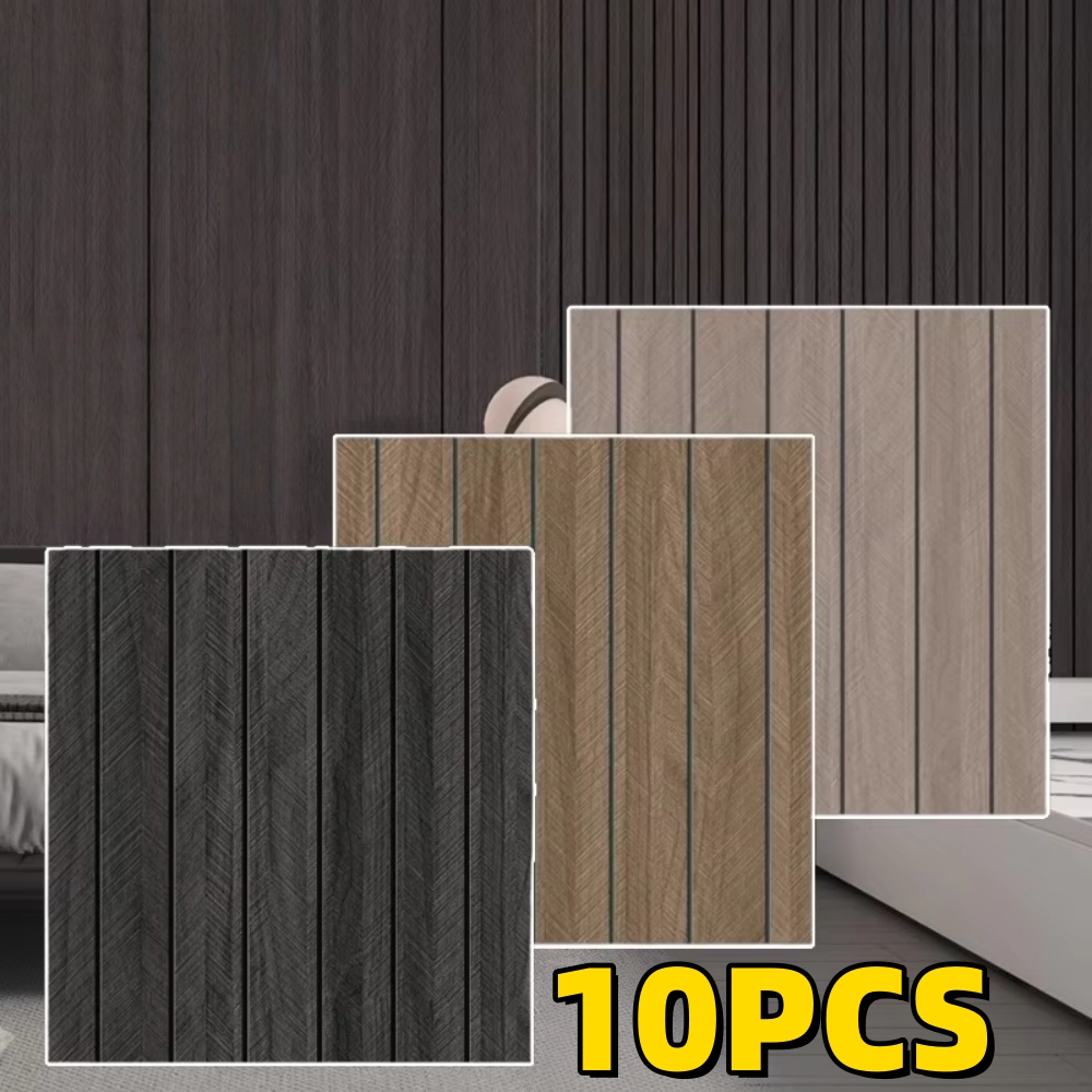 แผ่นผนังลายไม้ 10 ชิ้น, สติ๊กเ - Woodworking Zone บทวิจารณ์และราคา