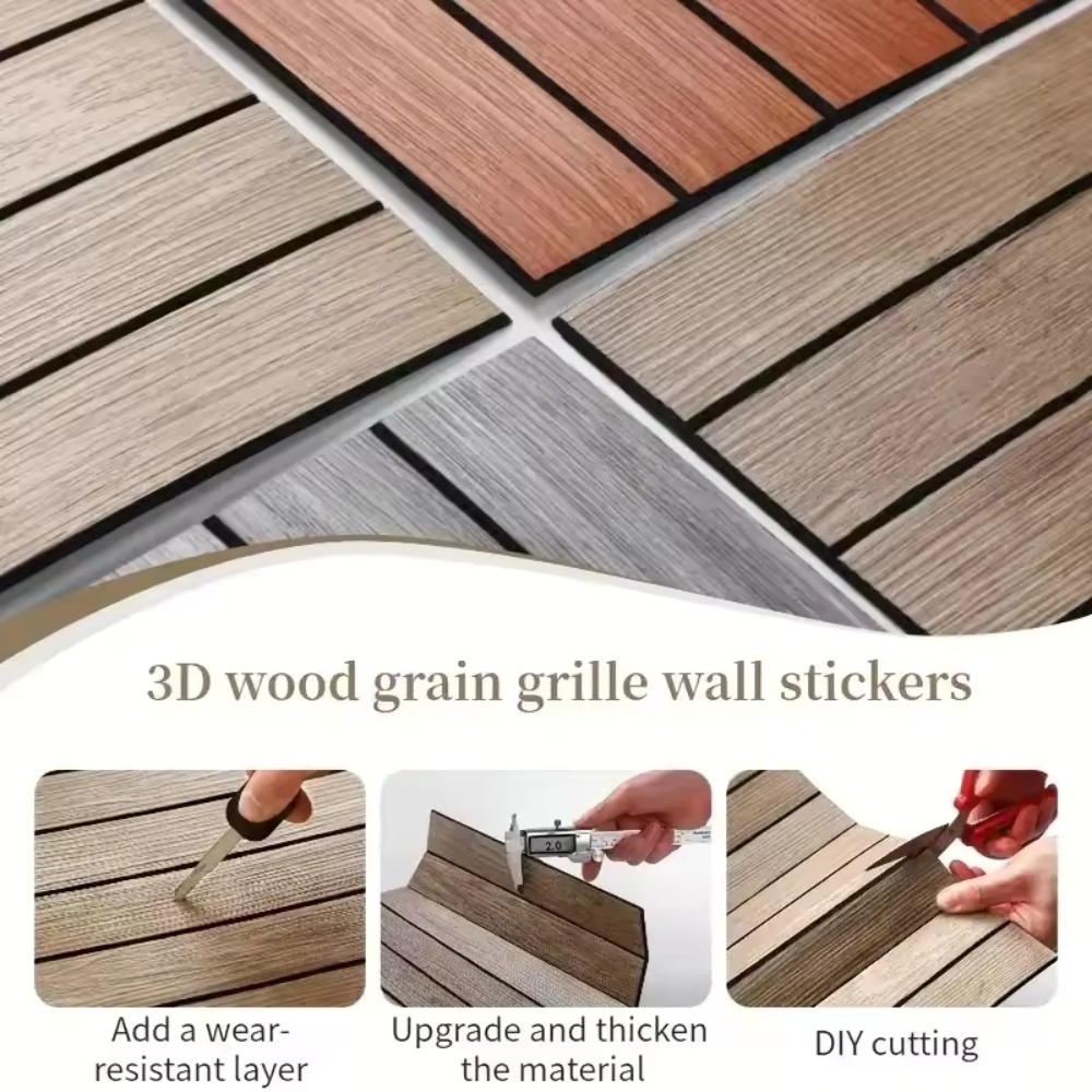 แผ่นผนังลายไม้ 10 ชิ้น, สติ๊กเ - Woodworking Zone บทวิจารณ์และราคา